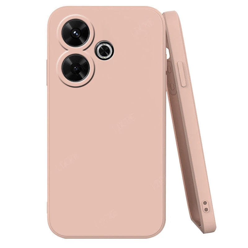 Shockproof Original Liquid Silicone Phone Case Cover - Soft TPU Bumper Back