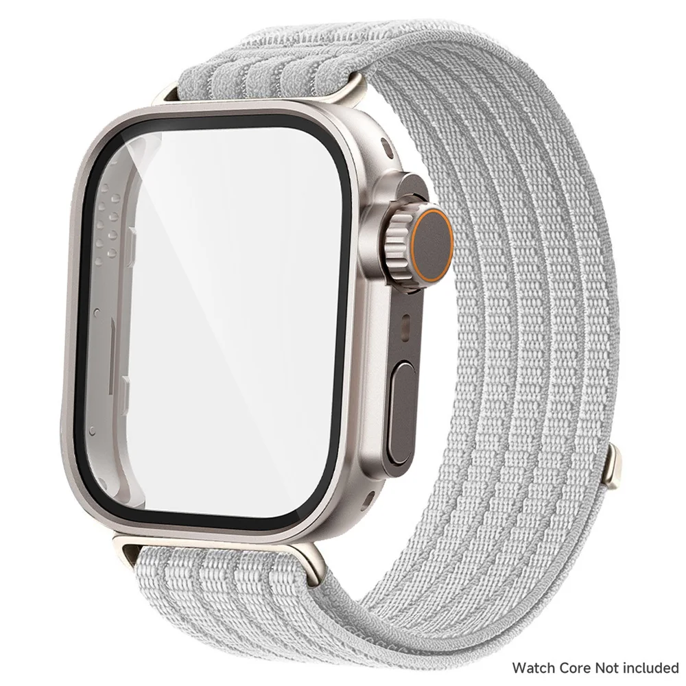 Nylon Band Bracelet with Bumper Frame Protector and Glass Screen Guard