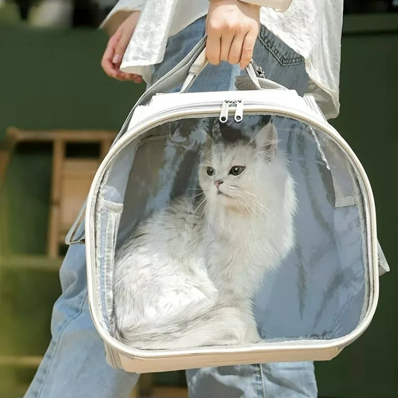 TNLY Cat Space Capsule Transparent Cat Carrier Bag Breathable Pet Carrier  Small Dog Cat Backpack Travel Cage Handbag for Kitten - AliExpress