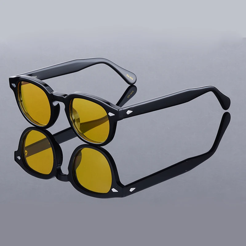 

Acetate Handmade Quality Design Women Men UV400 Protection with Case Oculos LEMTOSH Acetate Sunglasses