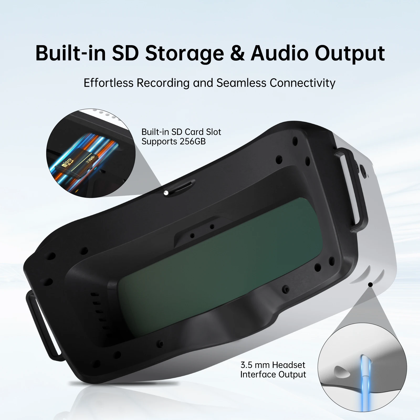 Caddx Walksnail Avatar HD FPV Goggles L 1920x1080 4.5 Inch 4km Distance Head Tracking for RC Cars FPV Drones Fixed-wing Gimbal thumbnail 4