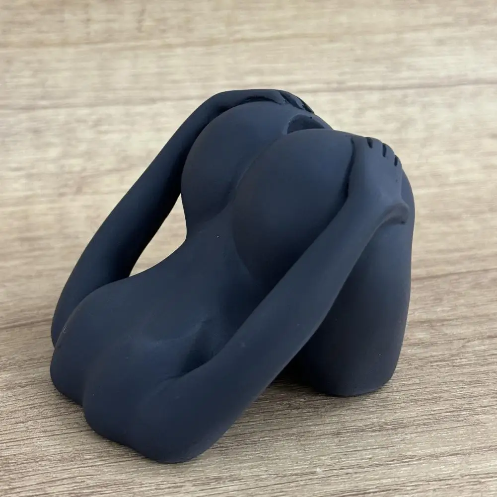 Sexy Ass Pen Holder 3D Funny Ass Pencil Pen Stand Synthetic Resin Butt-shaped Holder Desk Organizer Office Home Decor pen holder desk organizer pen and brush holder
