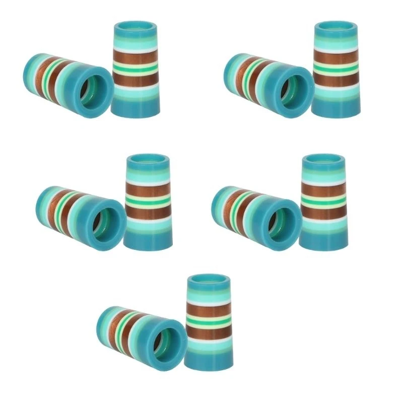 33WD 10Pcs Professional Golfing Iron Ferrules for 0.35Inch Tapered Parallel Shafts