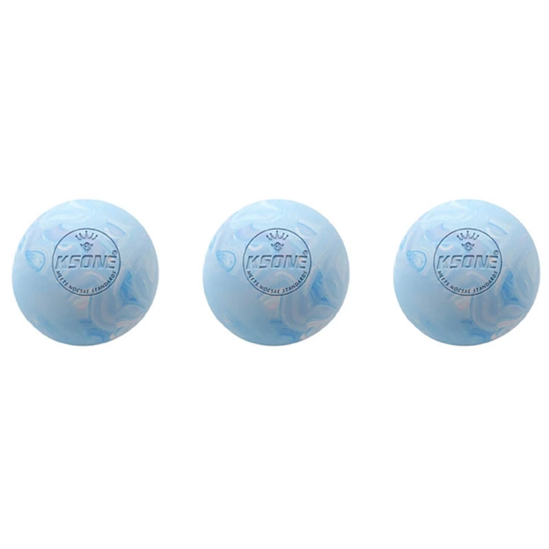 

KSONE 3X Lacrosse Massage Ball-Portable Fitness Massage Ball -Muscle Massage Roller-Relaxation Soft Massage Ball 4