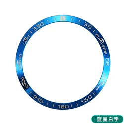 Enhanced Metal Ring Bezel Protective Case - Fenix 8 51mm (Fenix8 Blue white)