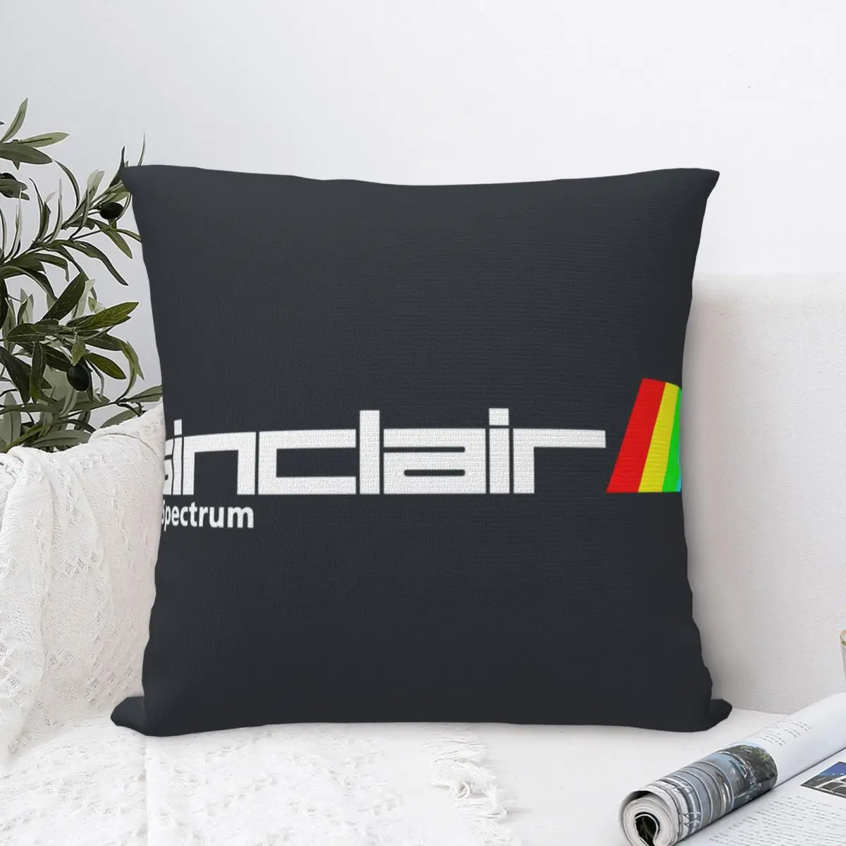 Sinclair Zx Spectrum Inspired Console Federa Per Cuscino Cuscini Copricuscino Cuscini Decor Home