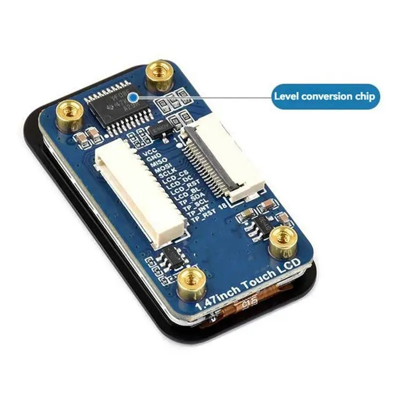 SB-1.47인치 터치 LCD 디스플레이 JD9853 드라이버 칩 AXS5106L 터치스크린 Forarduino/ Raspberry Pi / Pico / ESP32