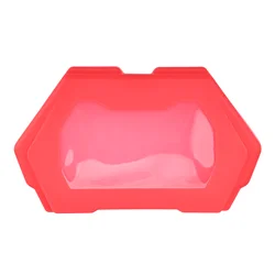 Waterproof Silicone Dashboard Display Screen Protector (Red)