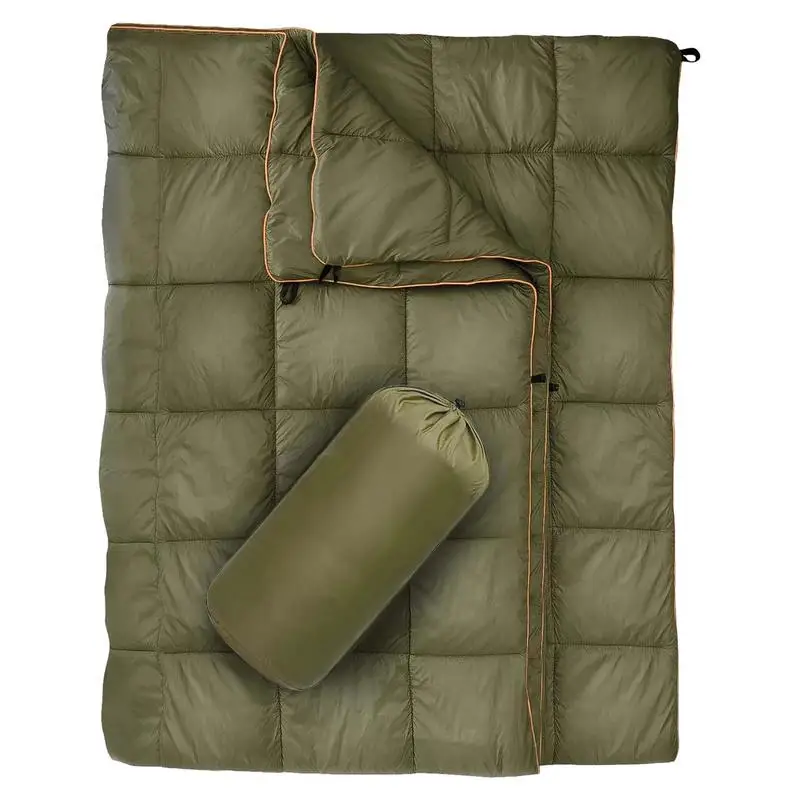 Coperta da viaggio in piuma, Coperta in piuma morbida e leggera, Trapunta da campeggio ripiegabile, coperta in piuma portatile per viaggi, escursioni, spiaggia Coperta da viaggio in piuma, Coperta in piuma morbida e leggera, Trapunta da campeggio ripiegabile, coperta in piuma portatile per viaggi, escursioni, spiaggia