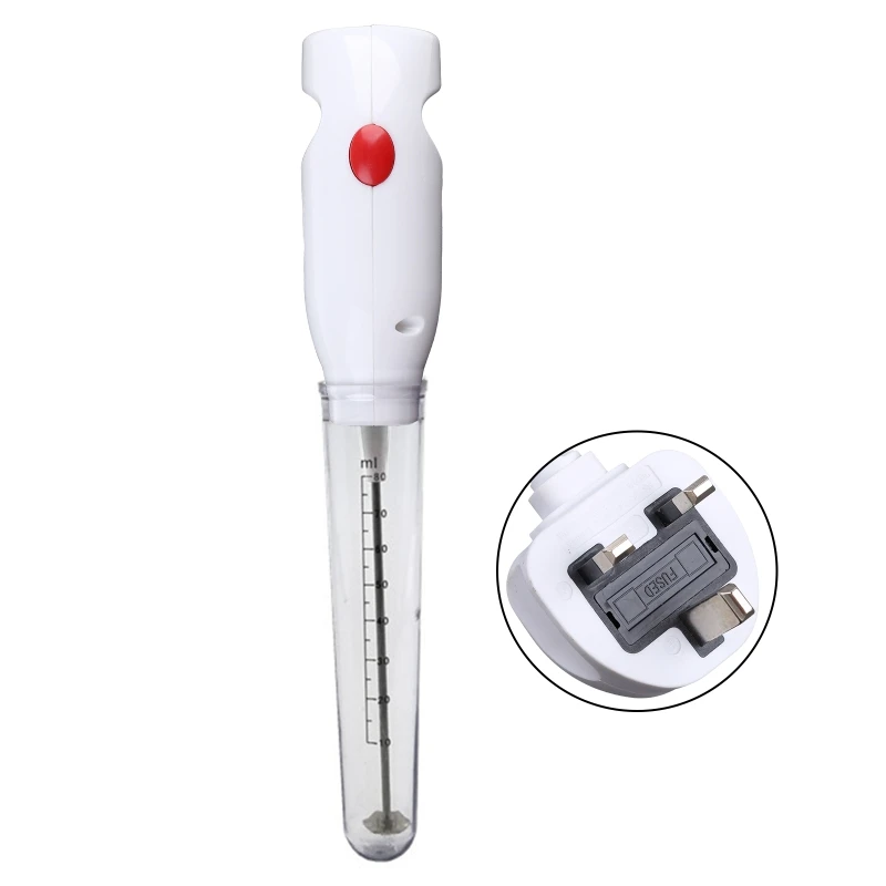 

Portable Electric Hand Mixer with Stainless Steel Whisk Beater Attachments 95AC