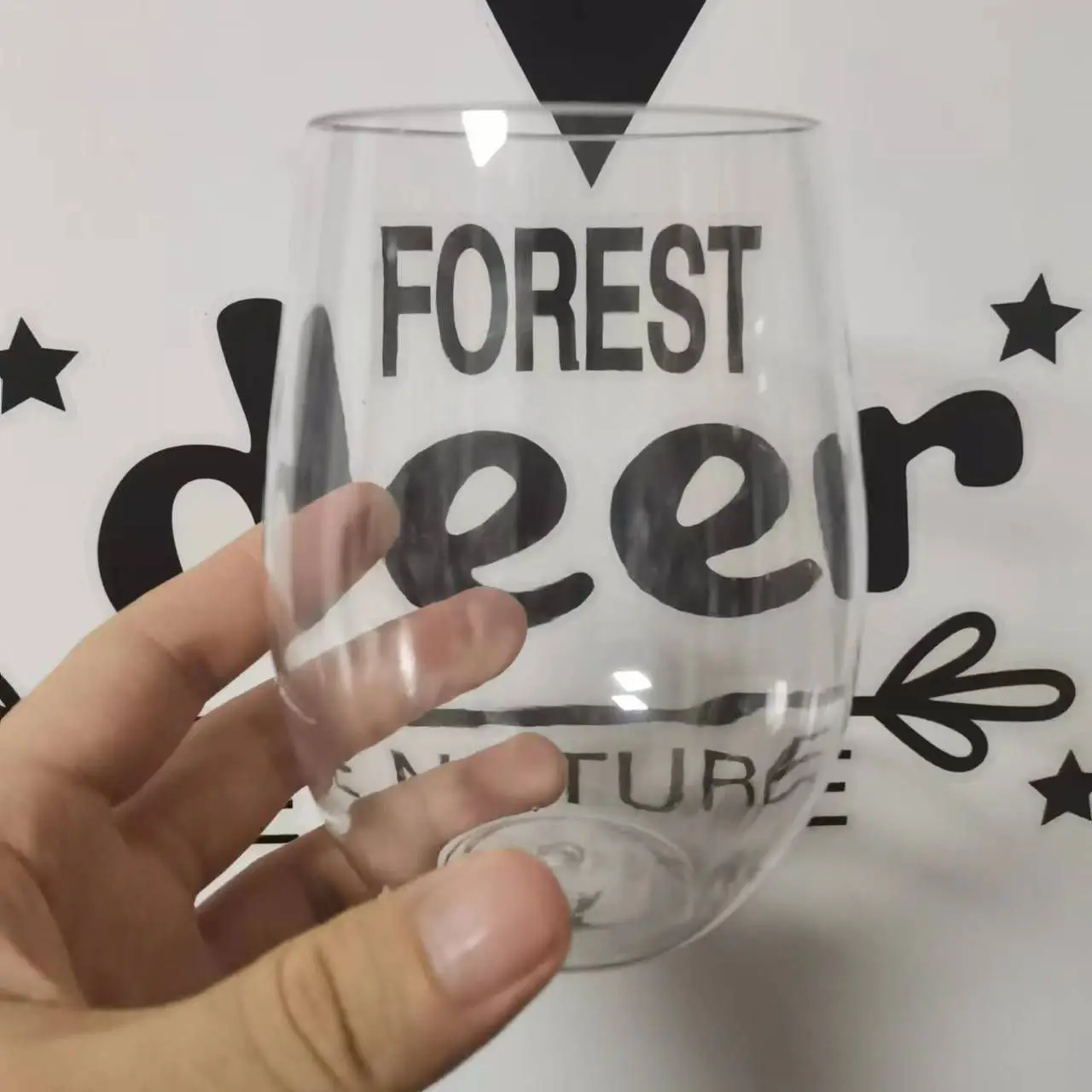 2 Pcs/Lots 16OZ Unbreakable Cup High Capacity Transparent Plastic Juice Milk Water Cup glass cup coffee glass cup