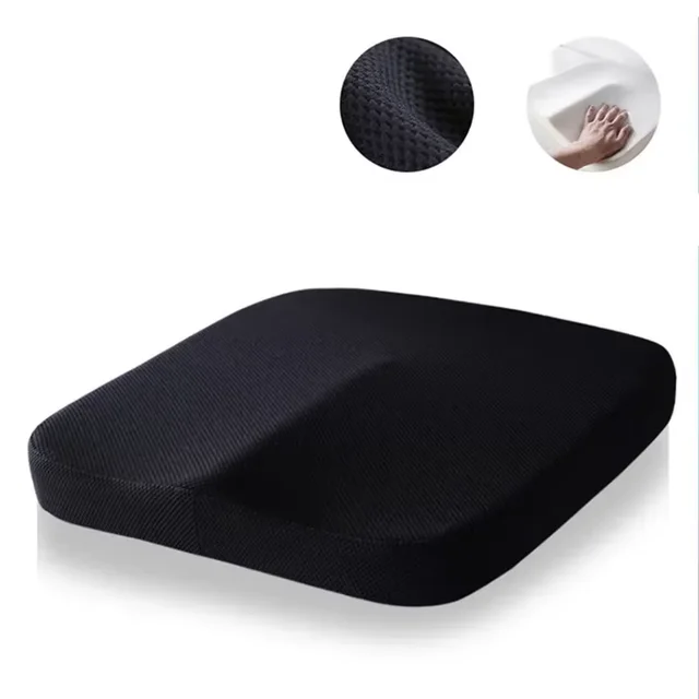 Coquilone sciatique soulagement des maux de dos confort chaise de bureau coussin de siège de voiture antidérapant orthopédique mousse à mémoire de forme coussin coccyx 4