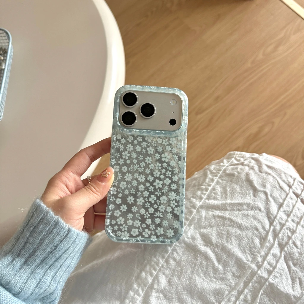 Spring Day Floral Shockproof Protective Phone Cover Case