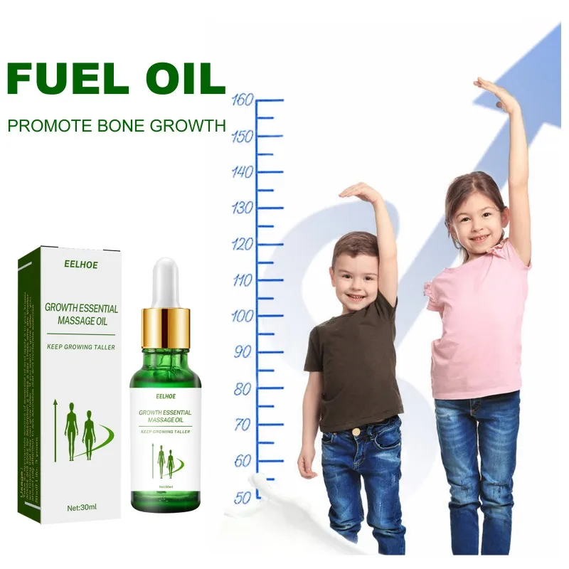 Natural Height Increasing Oil 30ml Promote Bone Growth Heightening Conditioning Essential Oil Foot Health Care