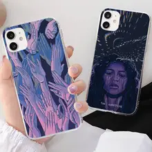 

American TV Series Euphoria Phone Case for iPhone 11 12 13 Mini Pro Max 8 7 6 6S Plus X 5 SE 2020 XR XS Case shell