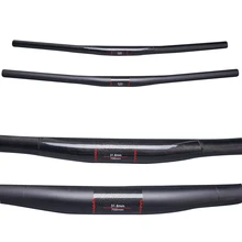 

Full UD Carbon Fiber Bicycle MTB Handlebar Mountain Bike Bars 9 Degrees Backsweep Stem Diameter 31.8mm Width 580mm - 720mm