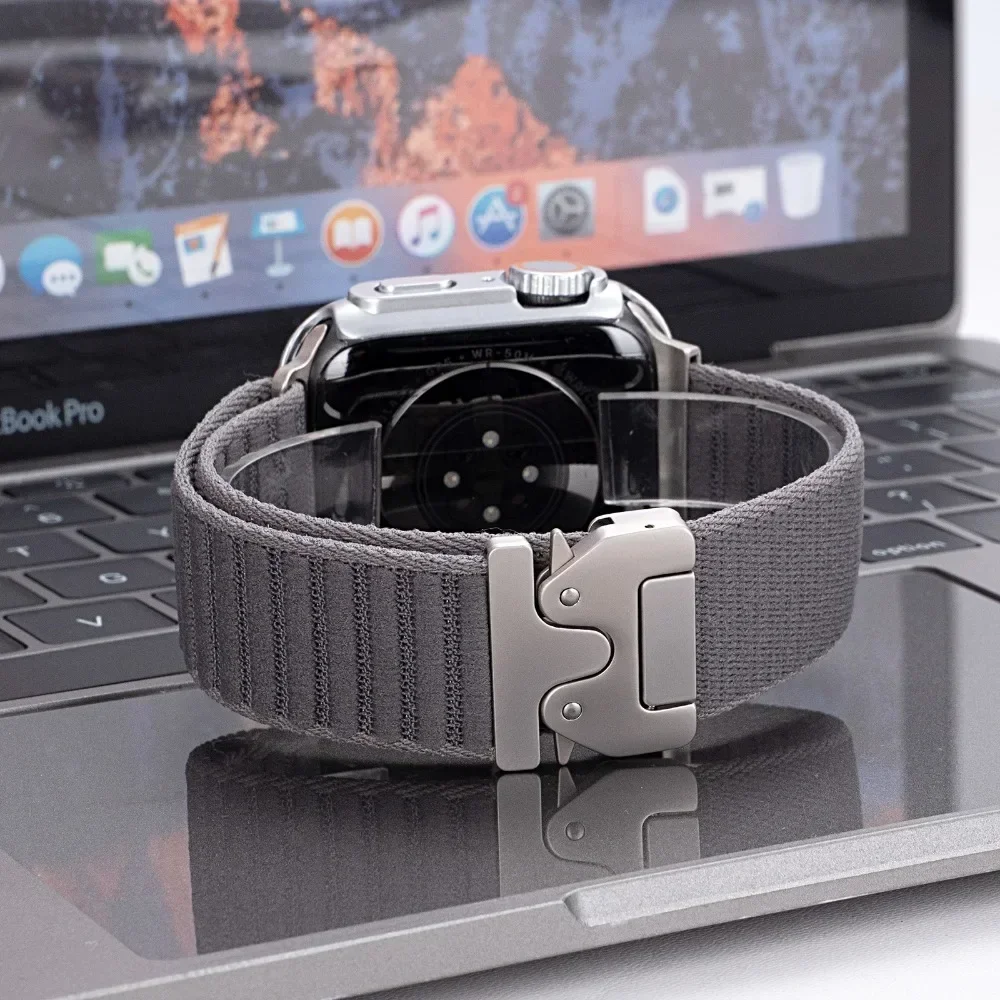 Sport Nylon Bracelet with Parachute Buckle Strap