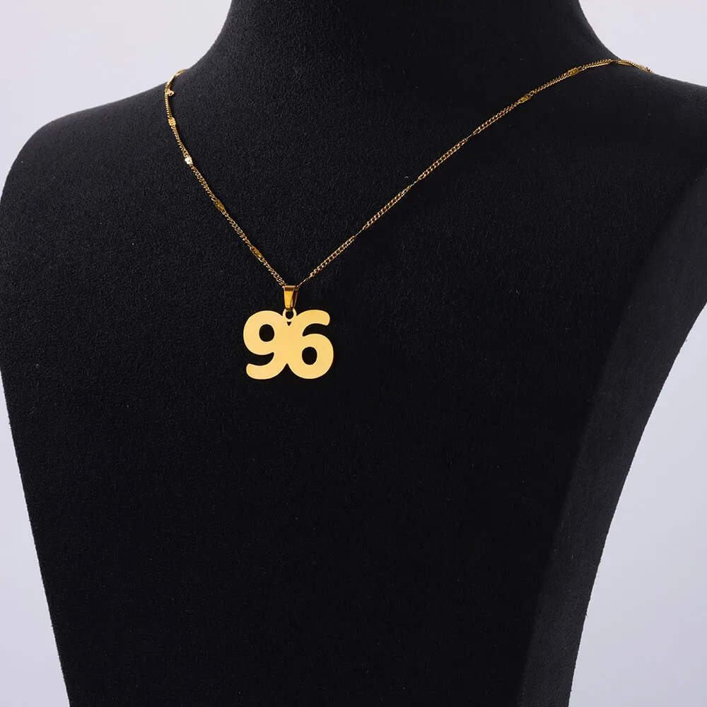 Necklaces For Women Gold Color Stainless Steel