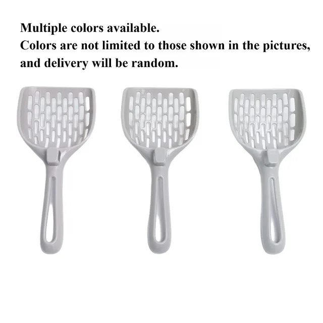 Large Grid Cat Litter Scoop, tofu cat litter scoop Pet Waste Cleanup Tool,Durable Cat Sand Scooper for Kitty Litter Box Cleaning 6