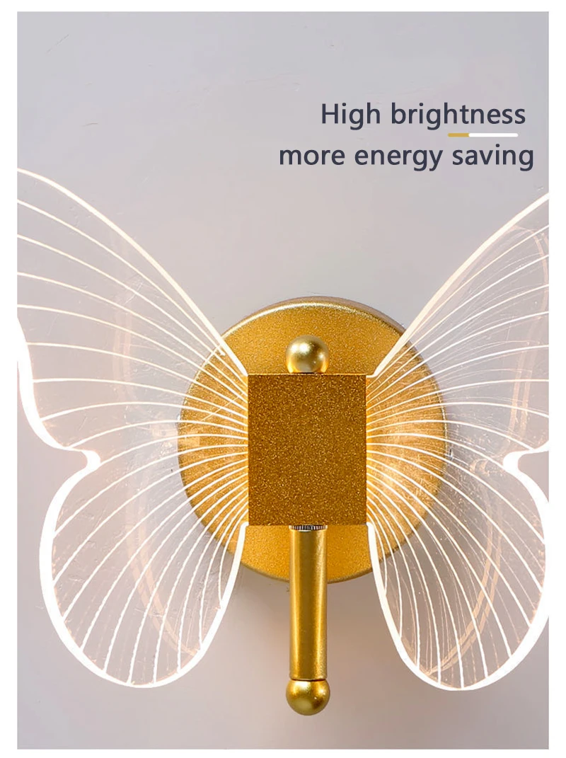 Luminária Led Borboleta Conceito Arquetípico