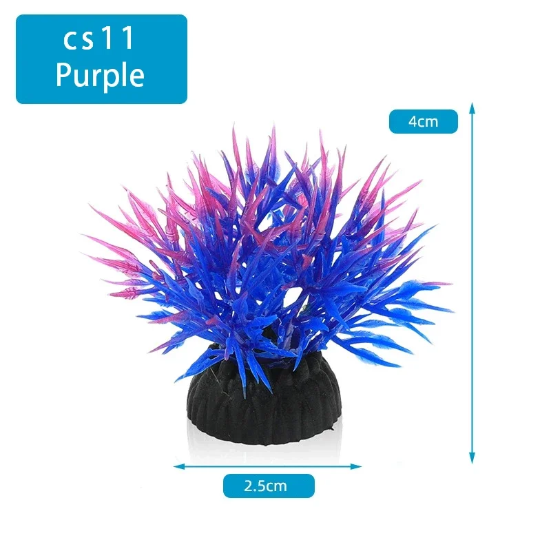 Artificial Plants Artificial Aquarium Plants Simulation Artificial Plants PVC Underwater Water Weed Flower Grass Aquarium Decoration
