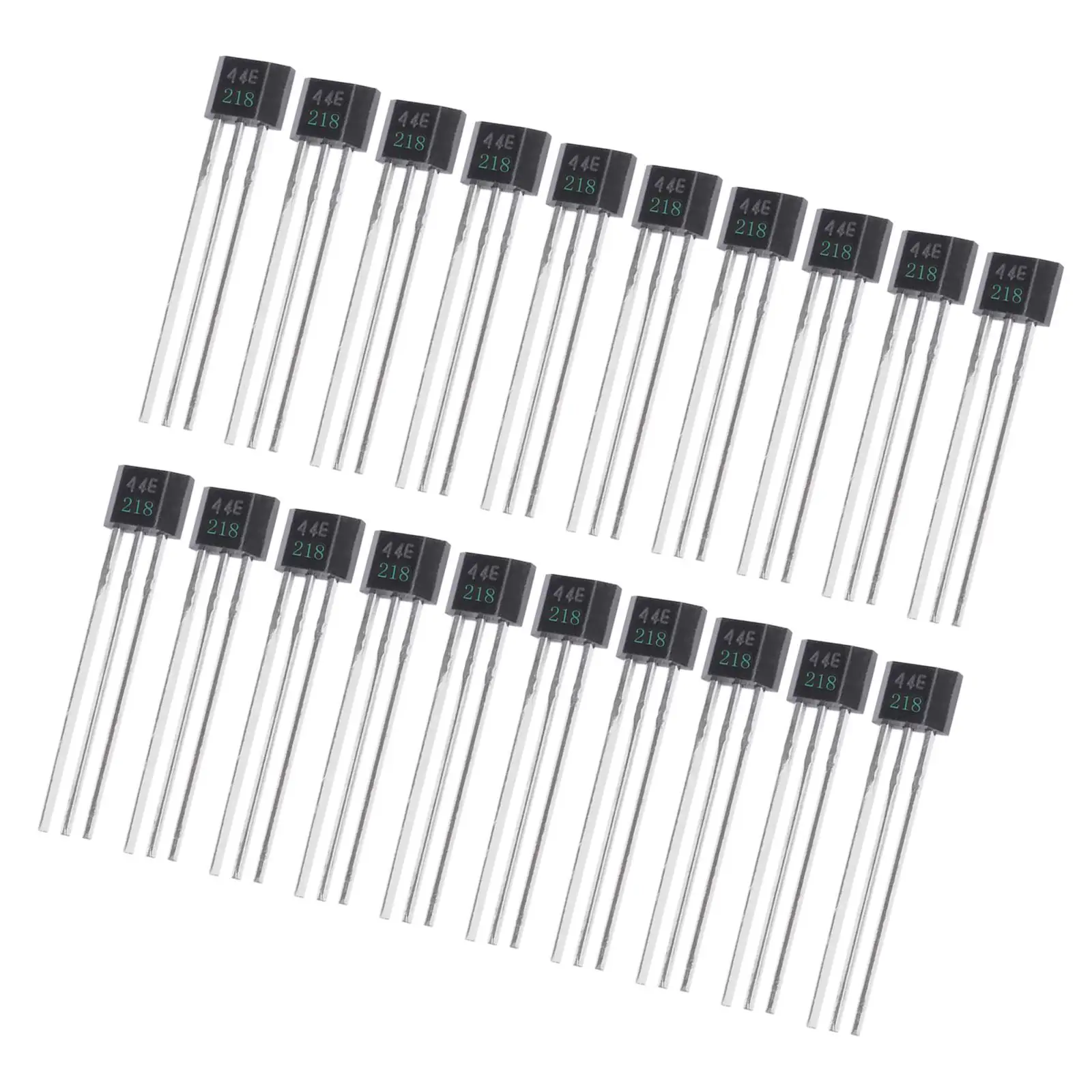 

20Pcs to-92UA 44E Hall Effect Sensor Switches Easy Installation Elements Portable for Small Household Appliances Electronic Toys