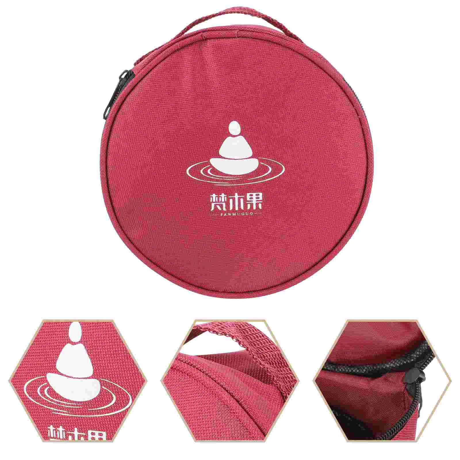 

Buddhist Sound Bowl Bag Delicate Nepal Buddha Sound Bowl Storage Pouch Percussion Instruments Singing Bowls Bags For Home