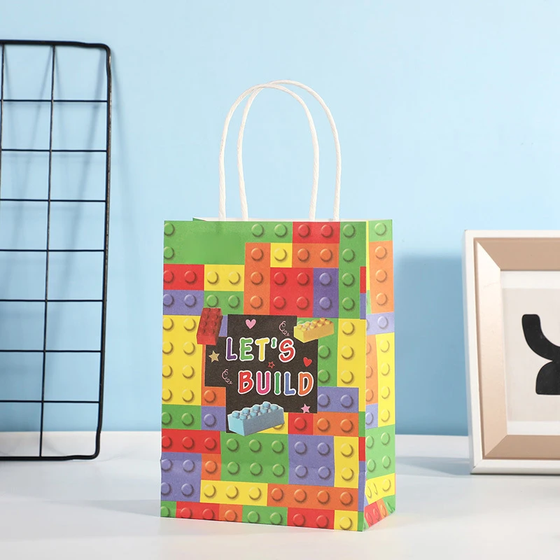 14 Sacchetti Regalo Per Bambini A Tema Calcio - Borse In Carta Kraft Per Feste Di Compleanno, Regali, Caramelle - Decorazioni Da Calcio Per Bambini E Bambine