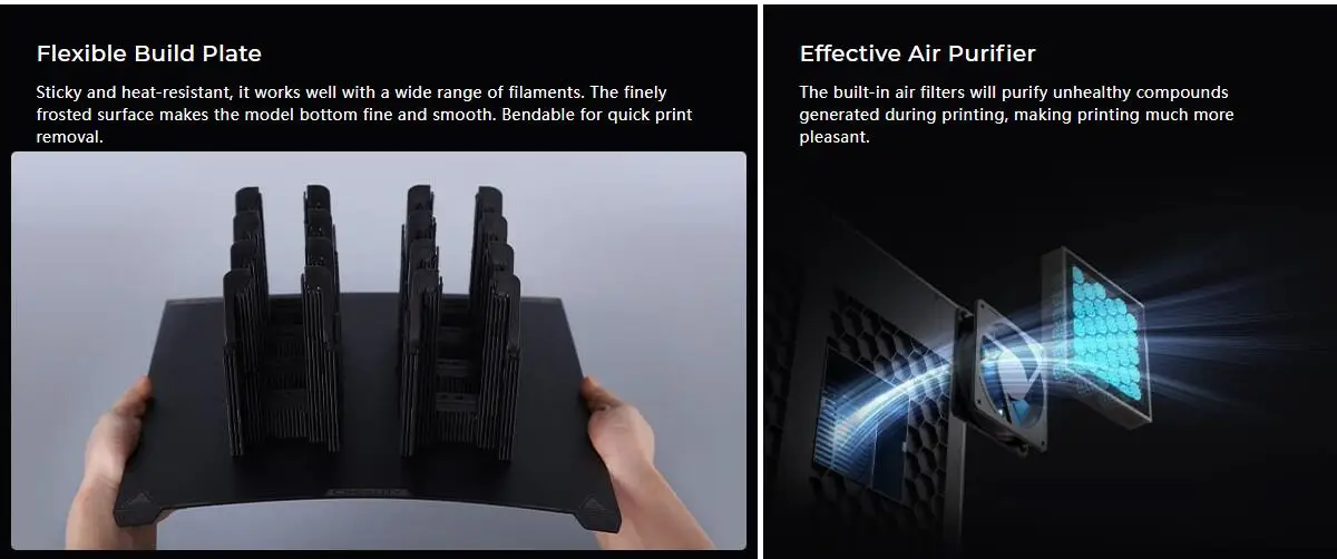 S12317cb56a62424b843a448ea4889210l Creality Official K1 Max drukarka 3D 600 mm/s prędkość drukowania dwubiegowa wytłaczarka z napędem bezpośrednim EU/US/UK wtyczka K1 Max drukarka