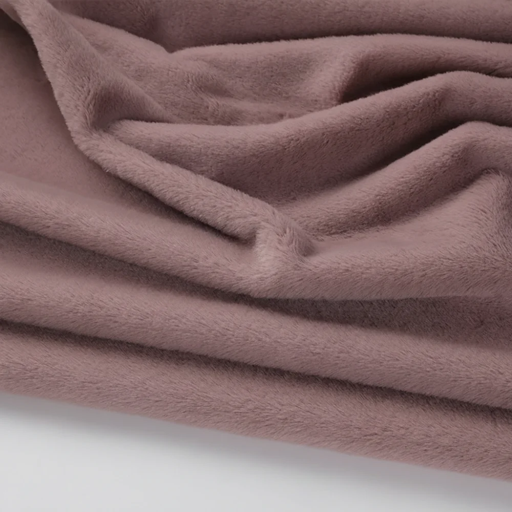 Luxurious Encrypted Thickened Faux Rabbit Fur Fabric - 50x50cm, Decorative Polyester Padding