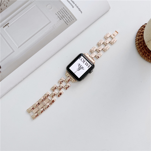 Stainless Steel Strap For iwatch Series 7 SE 6 5 4 41mm 45mm Watchband For Apple Watch Band 38mm 42mm 44mm 40mm Bracelet