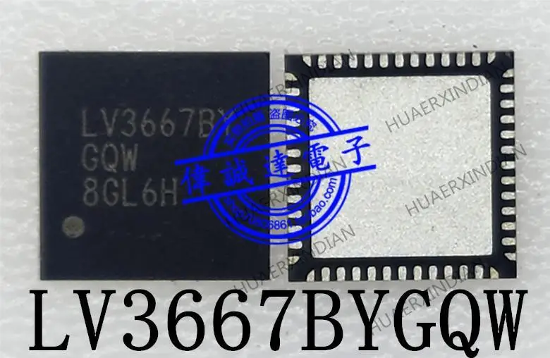 

Новый оригинальный LV3667BYGQW печать LV3667BY QFN52