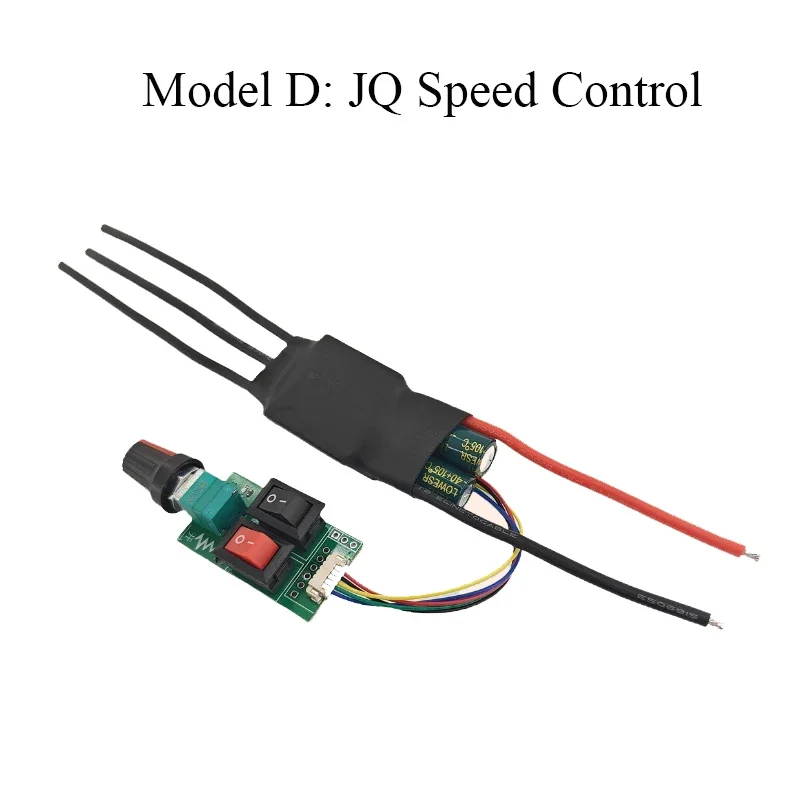 Micro Moteur Électrique 12V-48V pour Bricolage, Modèles A-F