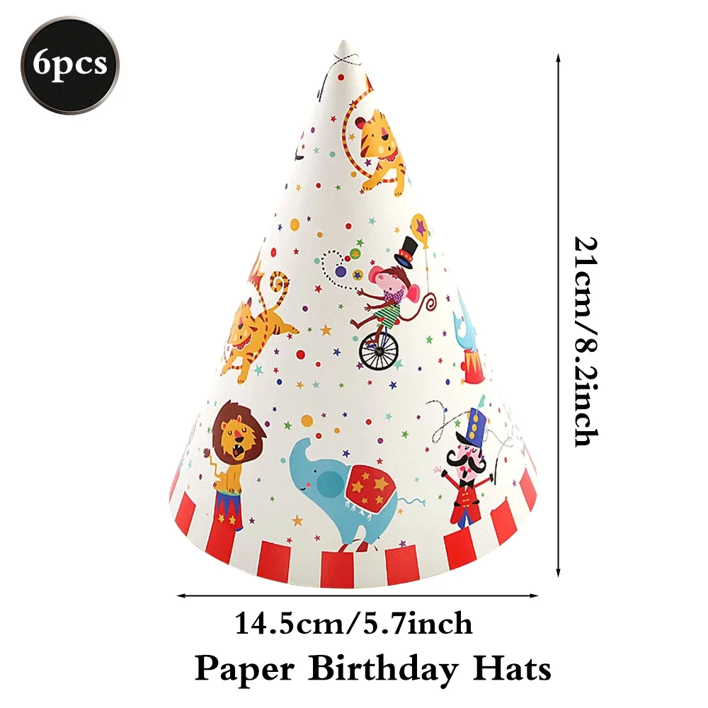 Karneval Party Decor Zirkus Thema Geburtstag Pappteller Serviette Tasse Karneval Einweggeschirr Kinder Geburtstag Party Supplies – Detail 12