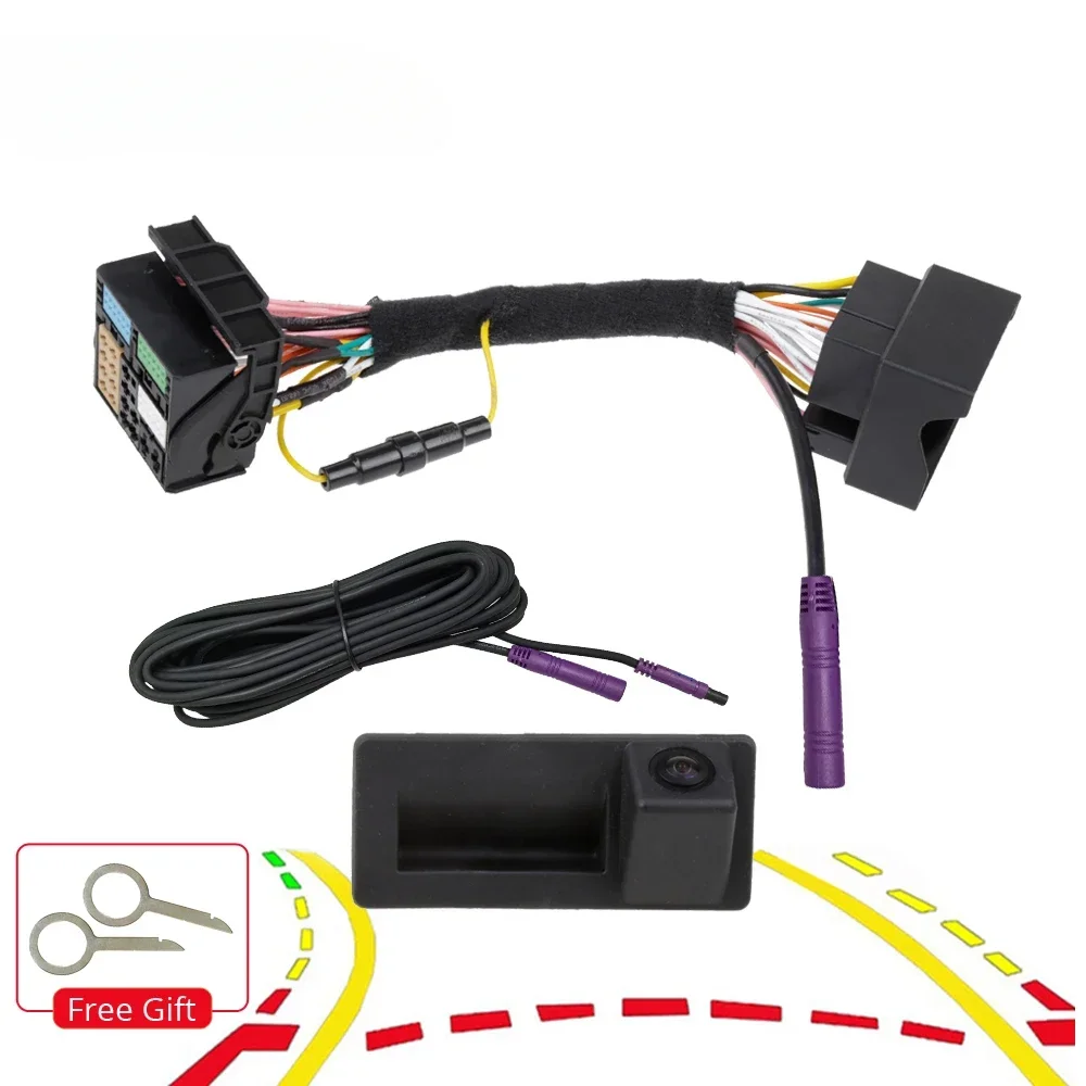 

New For CanBus Reversing Dynamic Trajectory Parking Camera for Skoda Octavia Volkswagen Bora Tiguan Audi A3 A4 A5 Q5 Q2 Q7 MQB