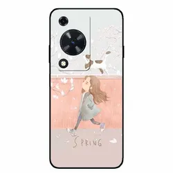 Sleek Black Silicone TPU Fashion Phone Case - Protective Soft Cover for Nova Y63 (W03.CH.62)