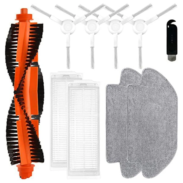 For Xiaomi Robot Vacuum S10,S12 Accessories Brushes B106GL Vacuum Cleaner  Accessories Hepa Filter Mop Cloth Main Side Brush