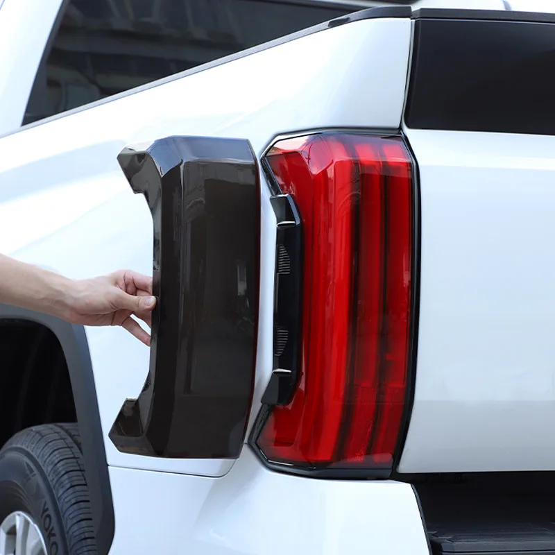

For Toyota Tundra 2022 2023 Car Tail Light Trim Cover High Mounted Brake Light Indicator Housing Protective Cover Accessories