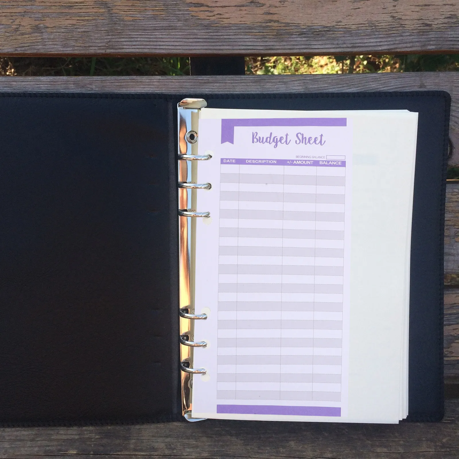 72pcs 예산 시트 A6 휴대용 비용 추적 시트 잉크 침투 방지 홈 오피스 여행용 실용적인 예산 플래너