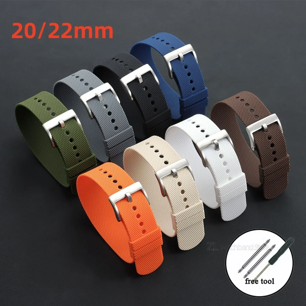 Silicone Sports Fashion Wristband Replacement Strap