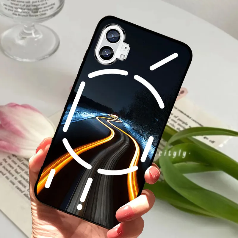 Shockproof Black Bumper Back Phone Case