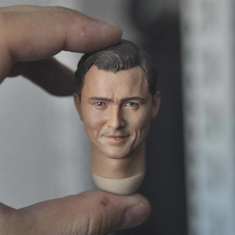 

In Stock 1/6 Male Soldier Leonardo DiCaprio Smile Version Head Carving Model Toy Fit 12'' Action Figure Body Collectible