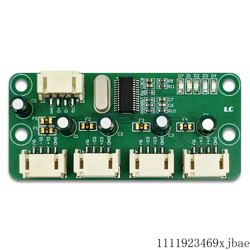 DC5V PH2.0 4PIN 터미널 인터페이스 허브 14 인터페이스 허브 480Mbps USB 2.0 고속 도킹 스테이션 포트 리플리케이터