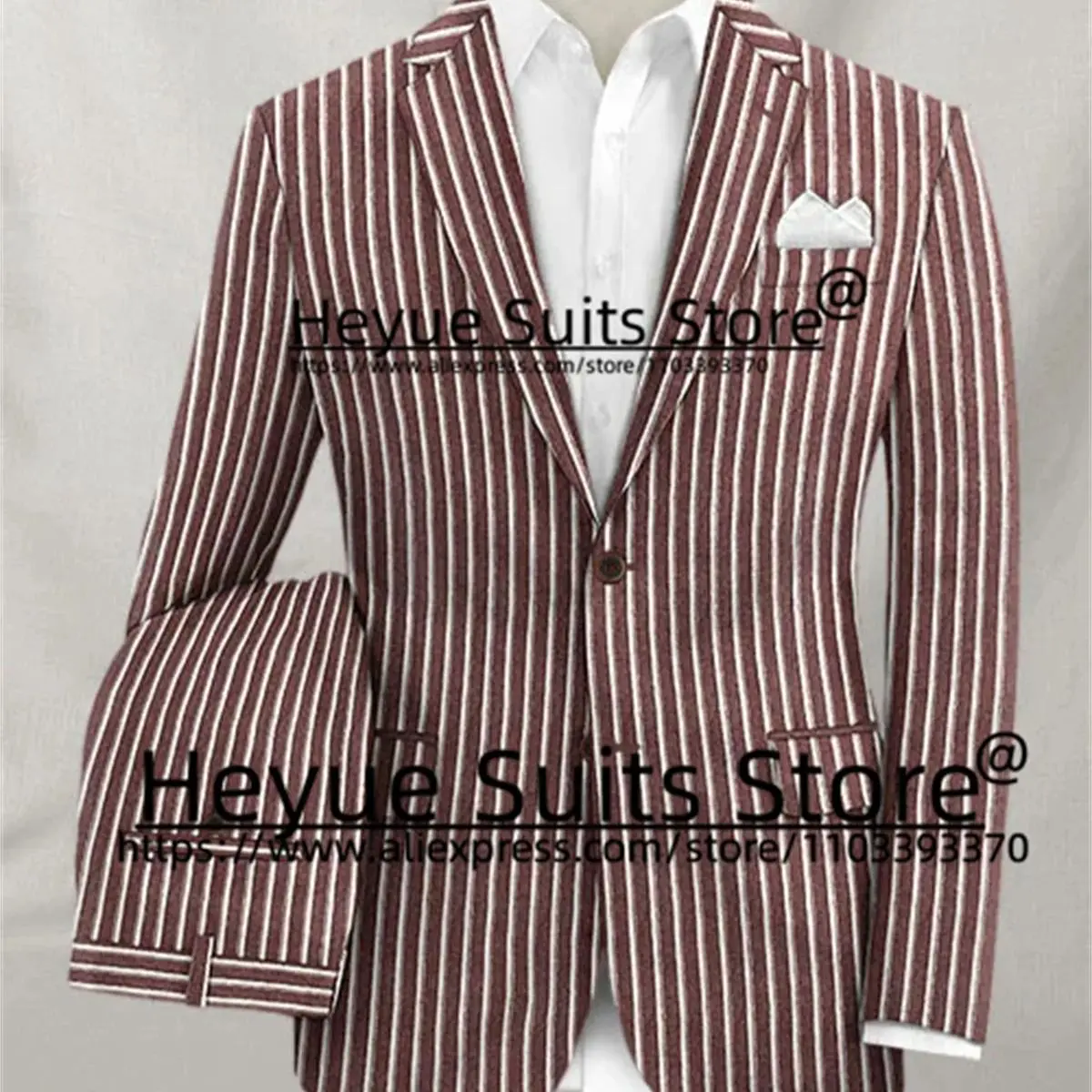2024New Wine Red Elegant Men Suits Tailor Made Slim Fit Notched Lapel Groom Wedding Tuxedos 2 Pcs Sets traje de hombre elegante