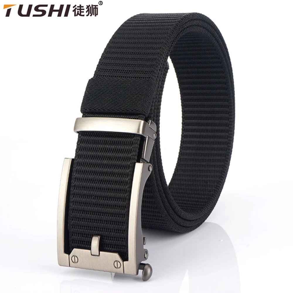 TUSHI Tactical Belt Metal Buckle Quick Release Elastic Belt Casual Tooling Training Belt Men's Trousers Belt Sports Accessories tushi new tactical belt metal automatic buckle quick release belt alloy casual tooling training belt men s trousers outdoor belt