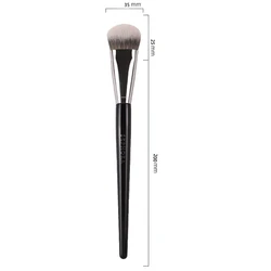 Luxurious Multi - Functional Wooden Handle Makeup Brush (Black)