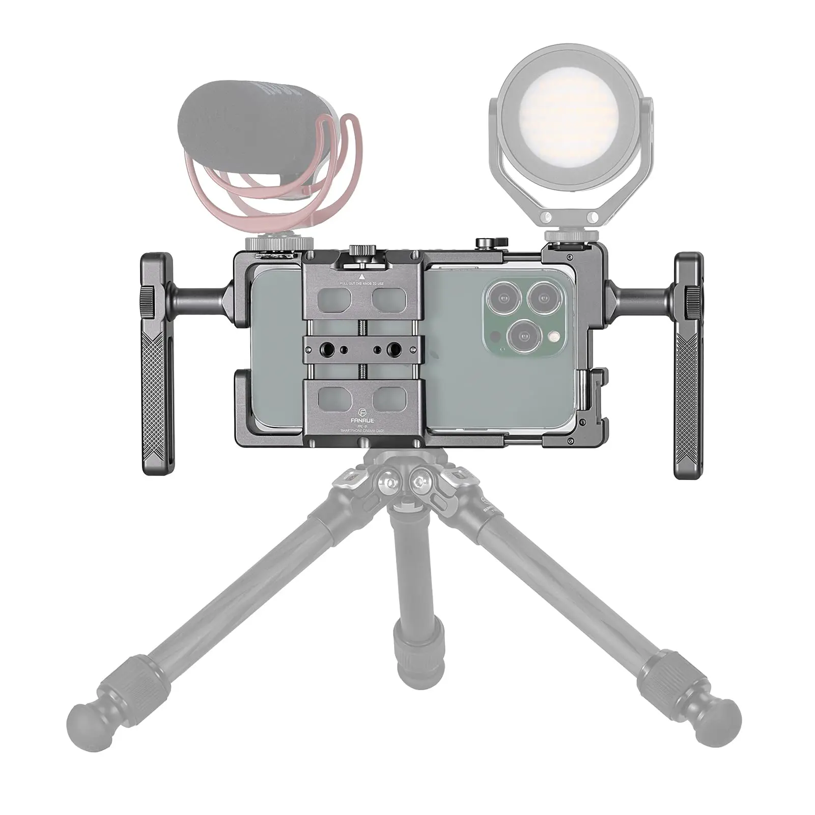 FANAUE Mobile Smartphone Video Rig Gimbal Hand Stabilizer For Cell Phone Cage Film and Television Shooting Cradle Small camera holder camera gimbal stabilizer