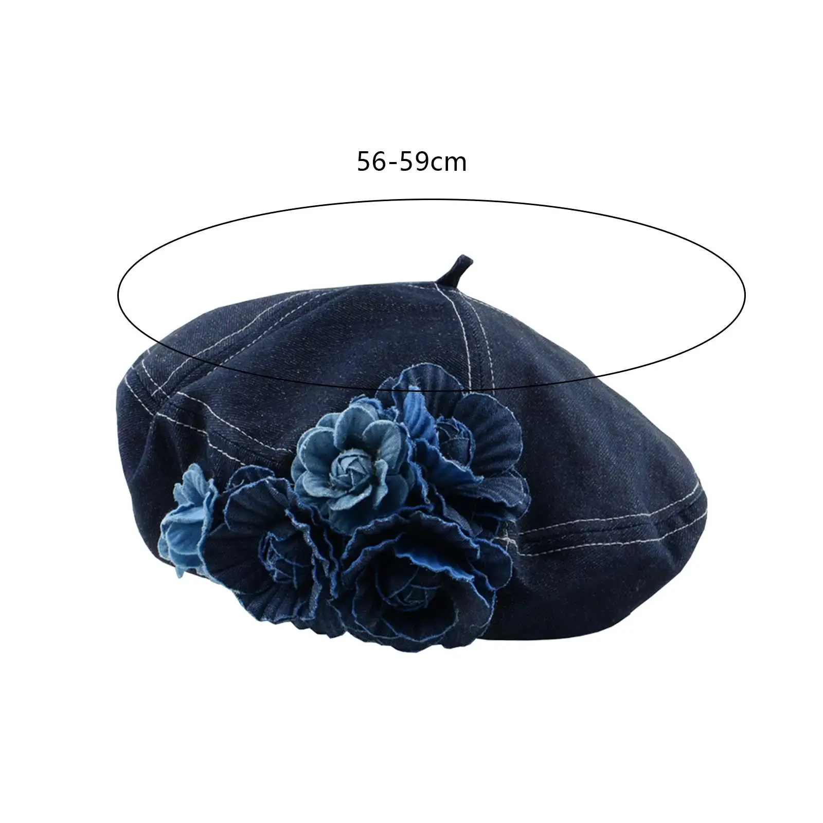 Women Beret Hat Casual Decorations Gift Costume Hat for Outdoor Party Summer