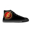Hot Flash Logo Symbol Superhero Thunder Lightning Casual Cloth Shoes High Top Comfortable Breathable 3D Print Men Women Sneakers 5