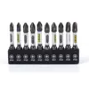 50mm Screwdriver Bit Set 1/4 Impact Drill Batch Head Torx Hex Cross Plum Blossom Head Magnetic Tamper Proof Screwdriver Bits 4